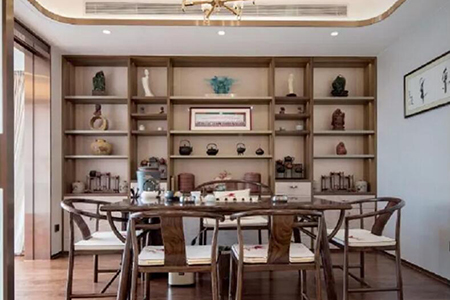書房空間-紹興全屋定制-木作－SANO薩諾高端整木定制廠家